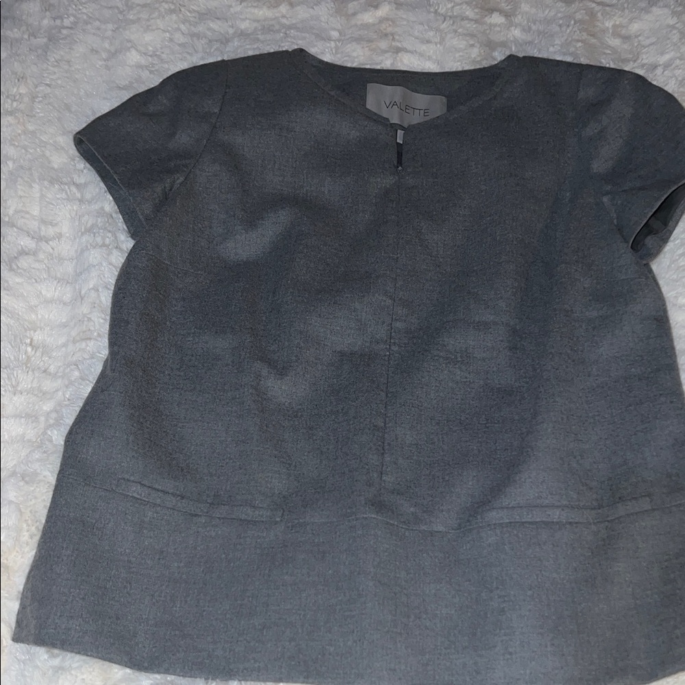 Valette Gray Top